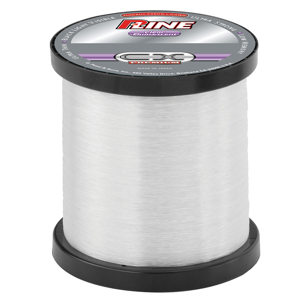 P-Line CX Premium Fluorocarbon Coated Bulk 3000 Yard Clear - TACKLE WAREHOUSE AMERICA​