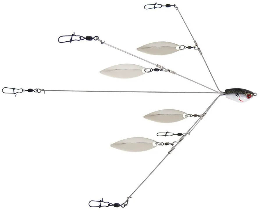 YUM YUMbrella Flash Mob Jr. Bladed Umbrella Rig - TACKLE WAREHOUSE AMERICA​