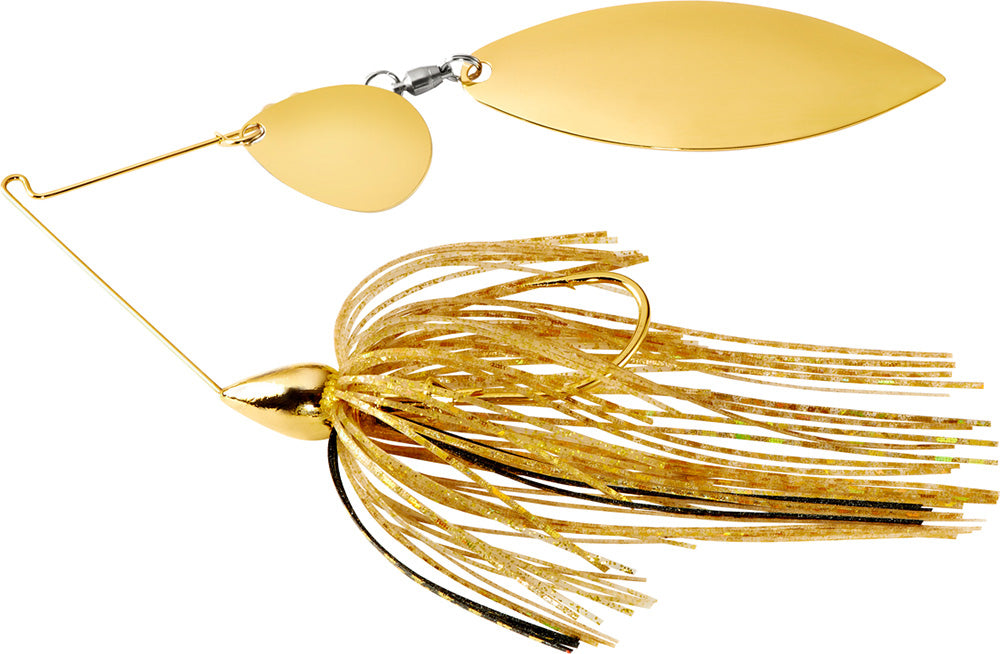 War Eagle Tandem Colorado Willow Gold Frame Spinnerbait - 1/2 oz - TACKLE WAREHOUSE AMERICA​