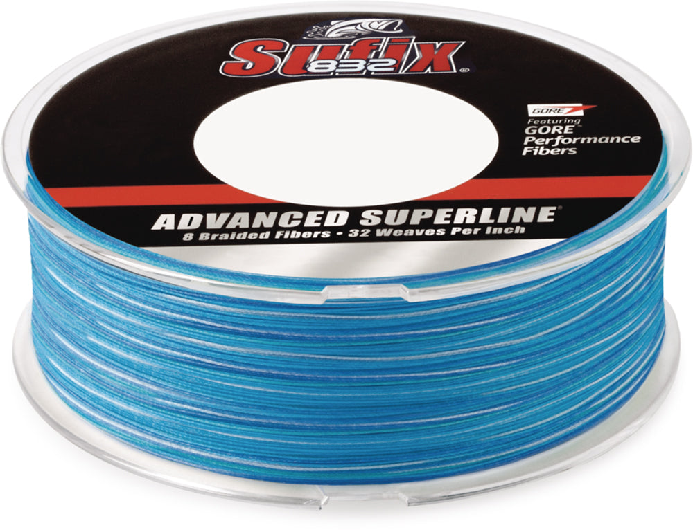 Sufix 832 Advanced Superline Coastal Camo Braided Line - 600 Yard Bulk Spool - TACKLE WAREHOUSE AMERICA​