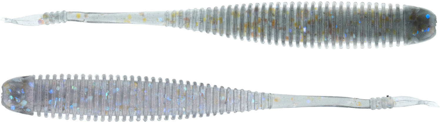 NetBait Flat Sided Shad - BaitFuel Infused Drop Shot Bait - TACKLE WAREHOUSE AMERICA​