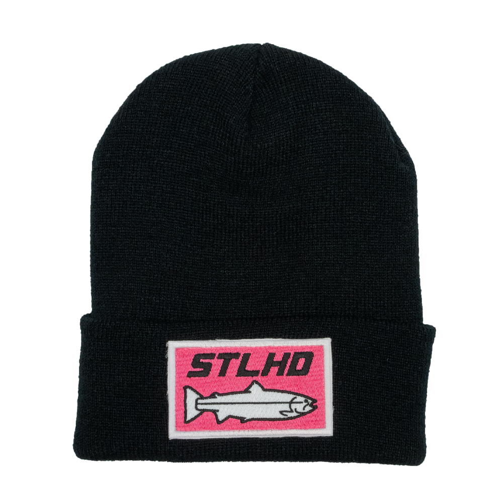 STLHD Knit Beanie Patch Hat - 2 Patch Options - TACKLE WAREHOUSE AMERICA​