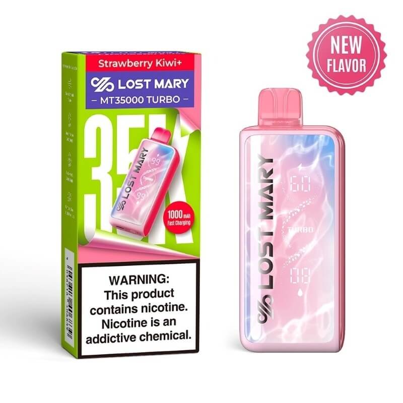 Strawberry Kiwi+ Lost Mary MT35000 Turbo