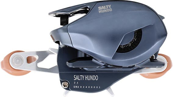 Bates Fishing Co. Salty Hundo 100 Baitcasting Reel - TACKLE WAREHOUSE AMERICA​