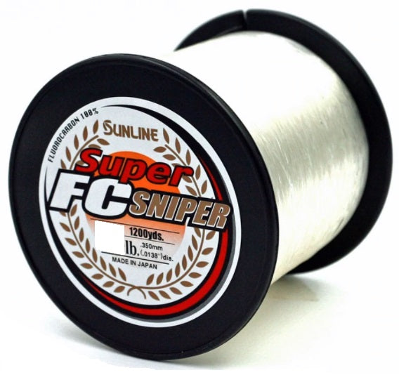 Sunline Super FC Sniper Fluorocarbon Line 1200 yd - TACKLE WAREHOUSE AMERICA​