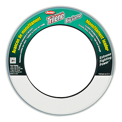 Berkley Trilene Big Game Monofilament Leader Clear Wrist Spool 55 Yard - TACKLE WAREHOUSE AMERICA​