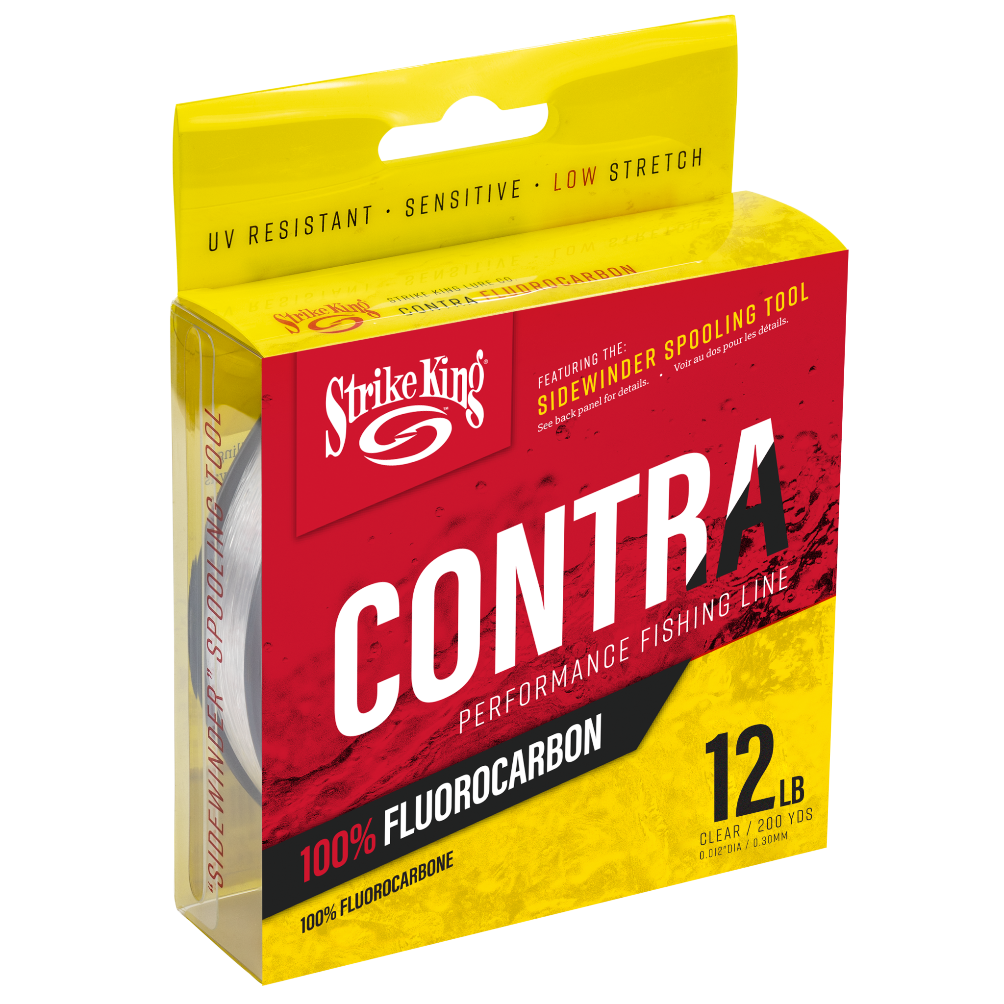 Strike King Contra Fluorocarbon 200 Yards - TACKLE WAREHOUSE AMERICA​