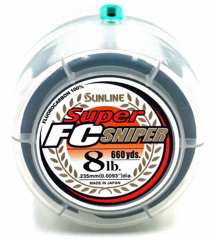 Sunline Super FC Sniper Fluorocarbon 660 Yards - TACKLE WAREHOUSE AMERICA​