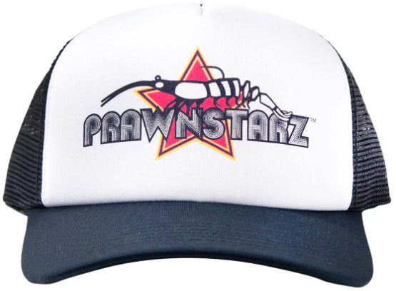 Z-Man PrawnStarZ Foamie Hatz - White/Navy - TACKLE WAREHOUSE AMERICA​