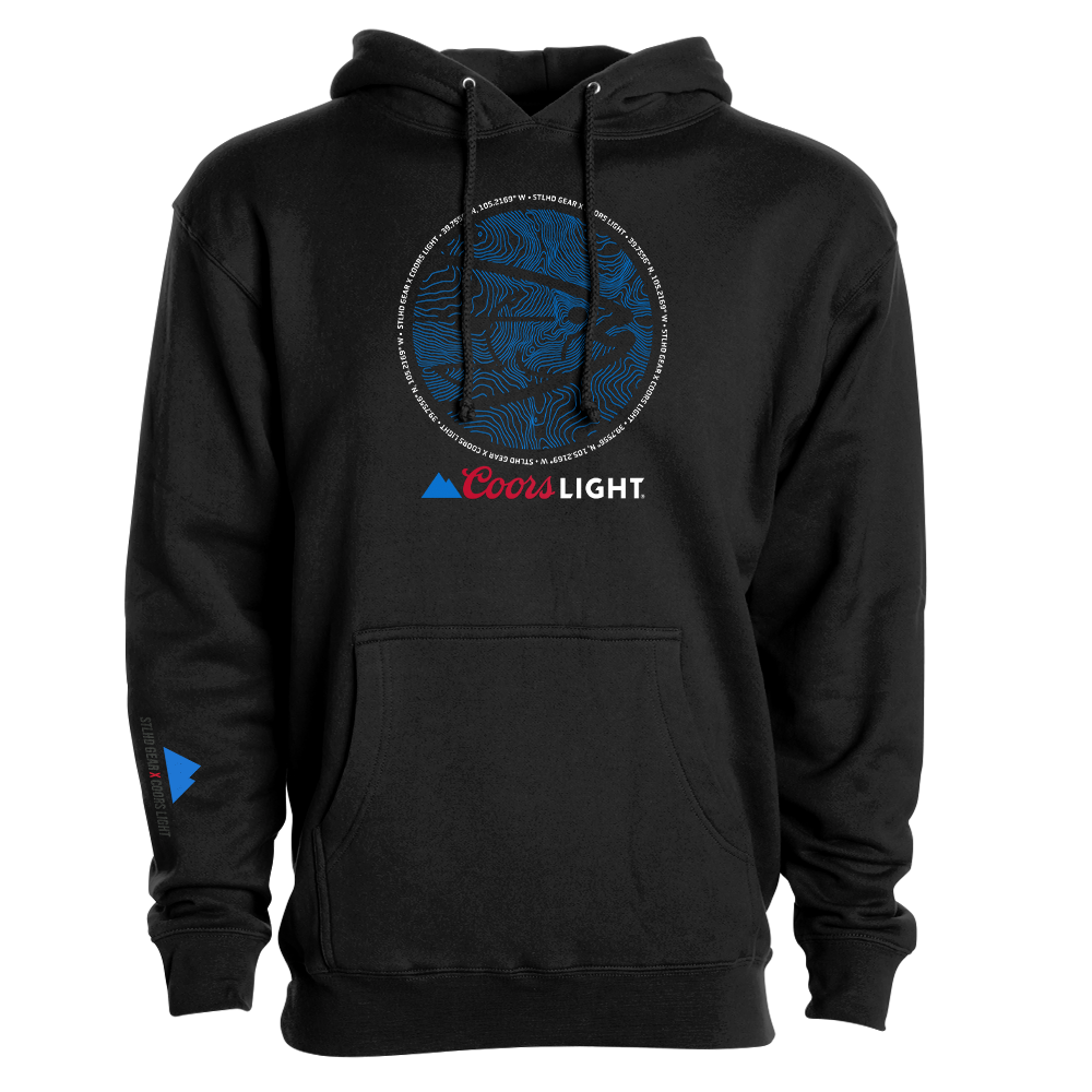 STLHD Men’s X Coors Light Coordinates Premium Hoodie - TACKLE WAREHOUSE AMERICA​