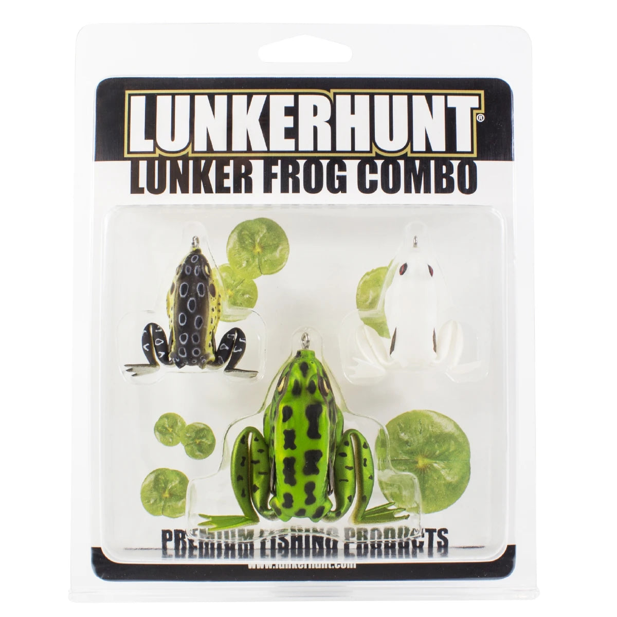 Lunkerhunt 3-Piece Lunker Frog Combo - TACKLE WAREHOUSE AMERICA​