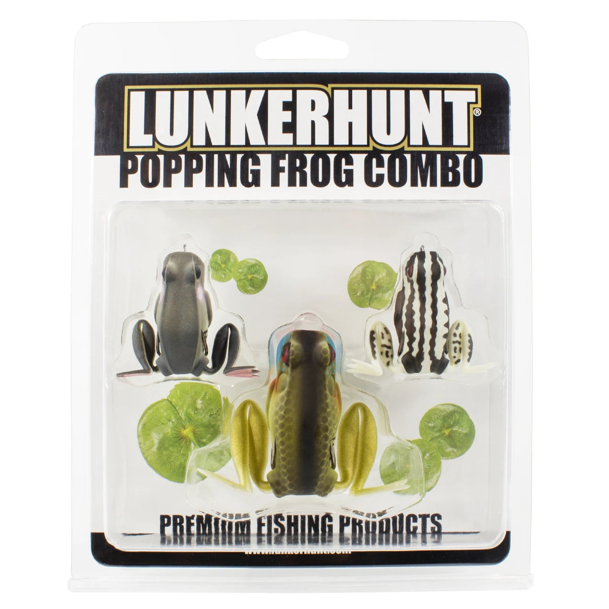 Lunkerhunt 3-Piece Popping Frog Combo - TACKLE WAREHOUSE AMERICA​