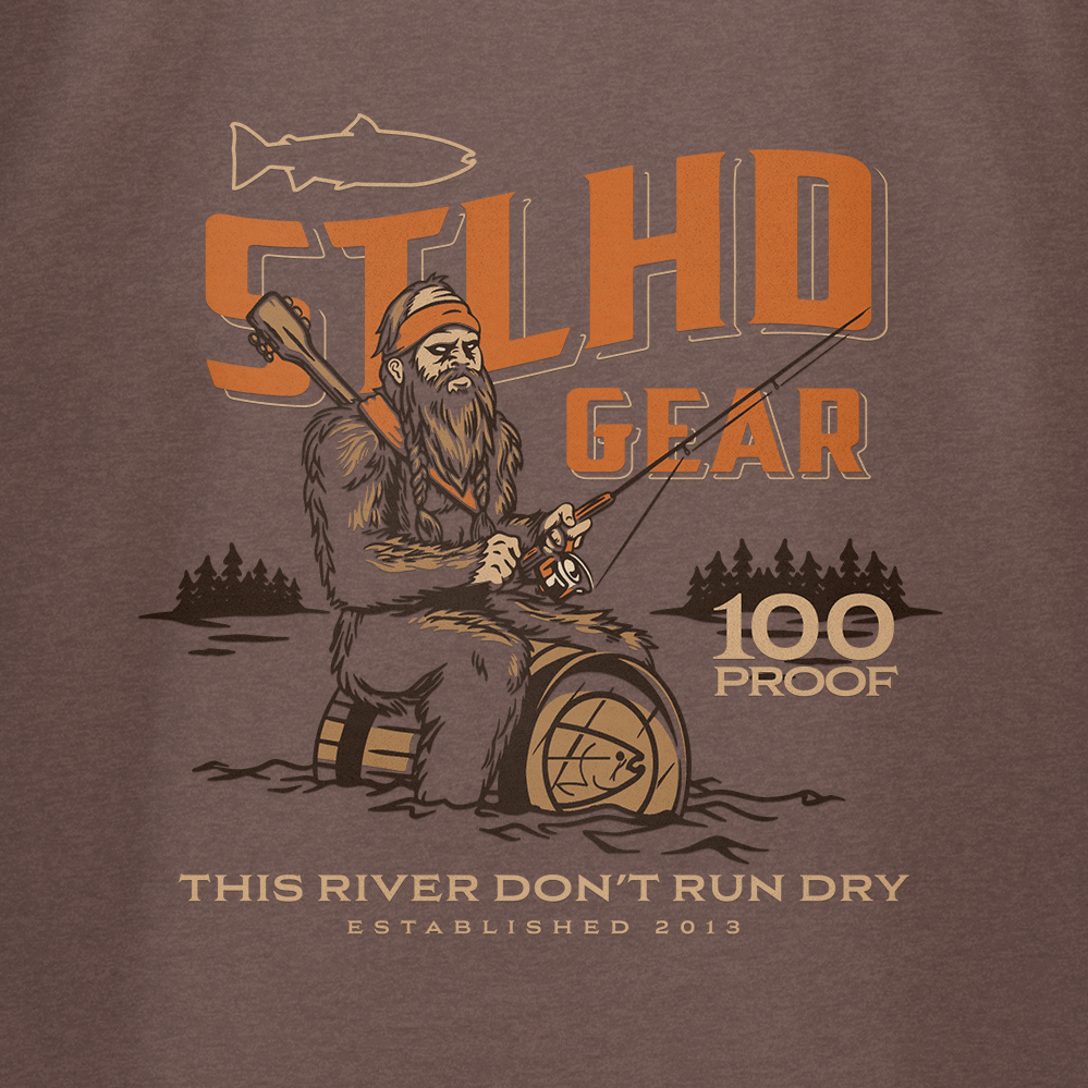 STLHD Men’s Whiskey River T-Shirt - TACKLE WAREHOUSE AMERICA​
