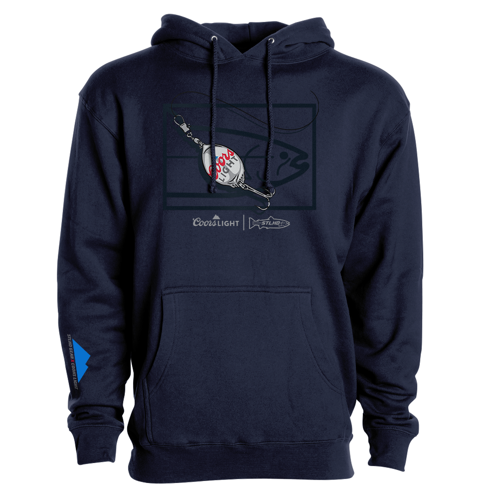 STLHD Men’s X Coors Light Lure Hoodie - TACKLE WAREHOUSE AMERICA​
