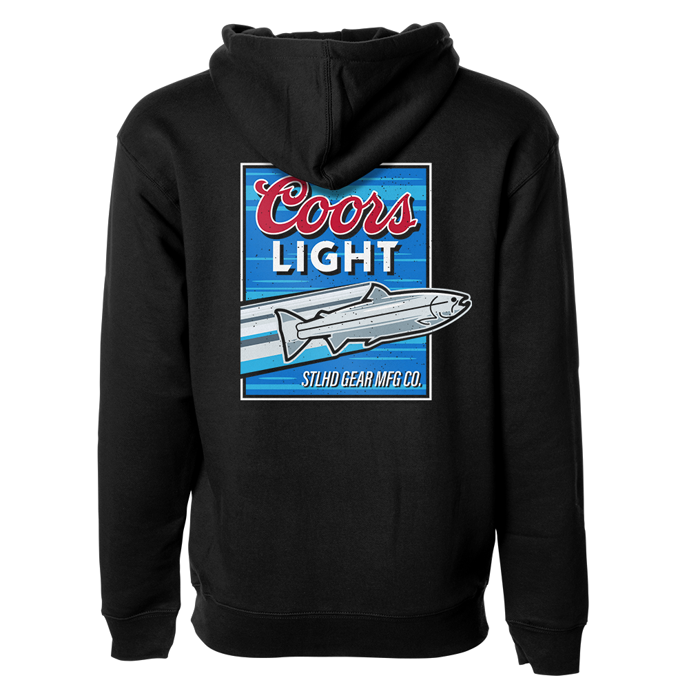 STLHD Men’s X Coors Light Throwback Premium Hoodie - TACKLE WAREHOUSE AMERICA​
