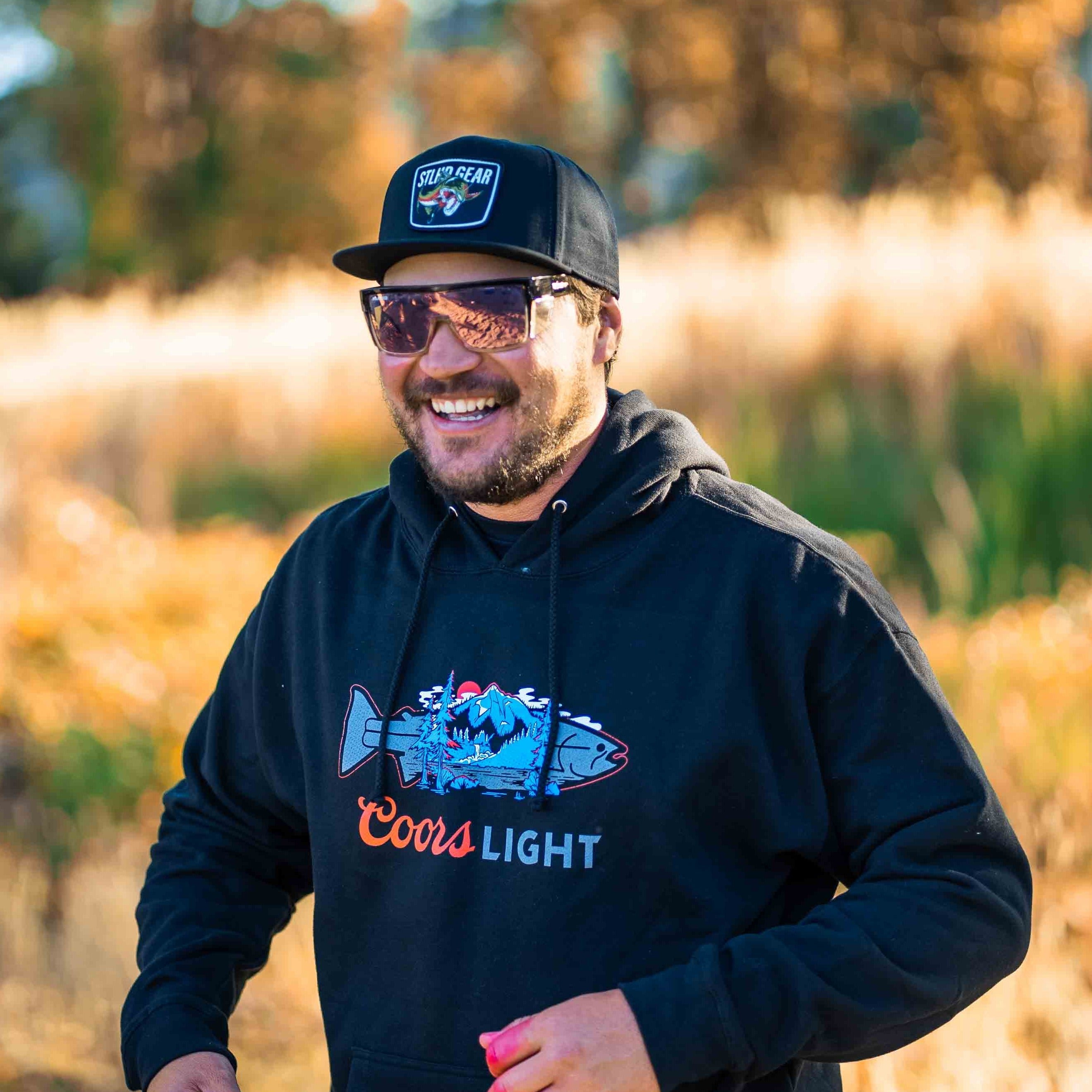 STLHD Men’s X Coors Light Blue Mountains Premium Hoodie - TACKLE WAREHOUSE AMERICA​