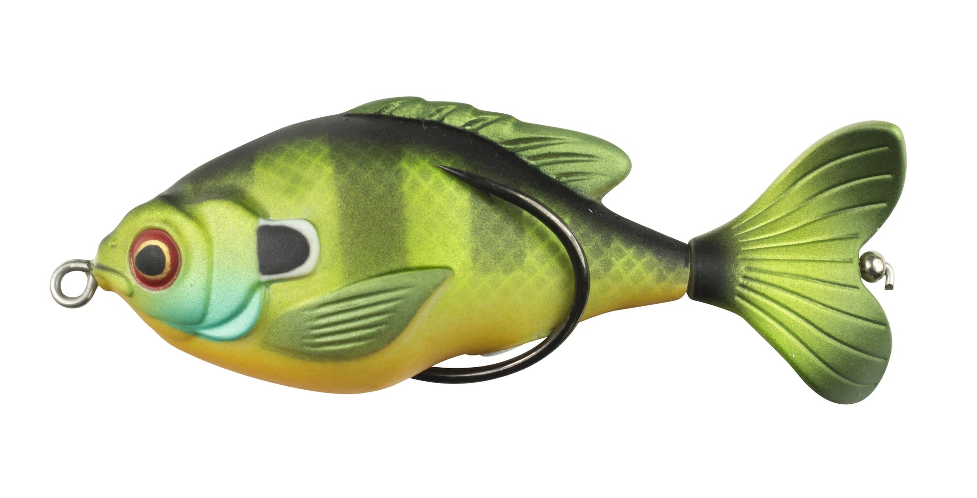 Lunkerhunt Propfish Sunfish 3 1/4 inch Hollow Topwater Prop Lure - TACKLE WAREHOUSE AMERICA​