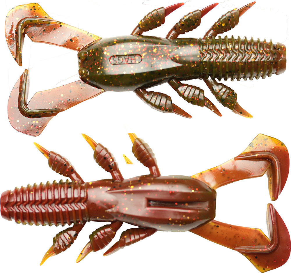 Hag's Baits Cyclone Craw - 4 Inch - TACKLE WAREHOUSE AMERICA​