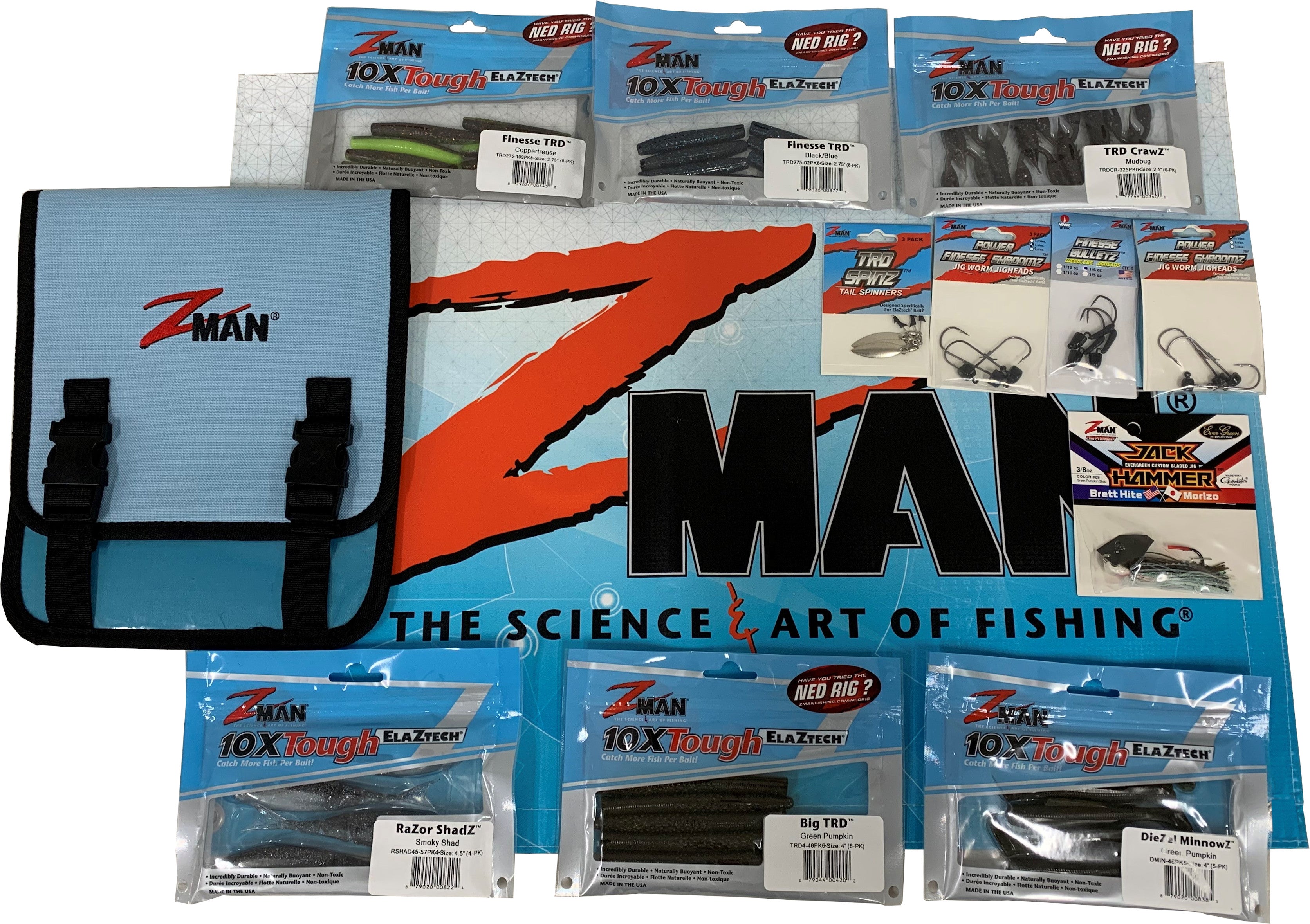 Z-Man Largemouth Bass Essentials Kit - TACKLE WAREHOUSE AMERICA​