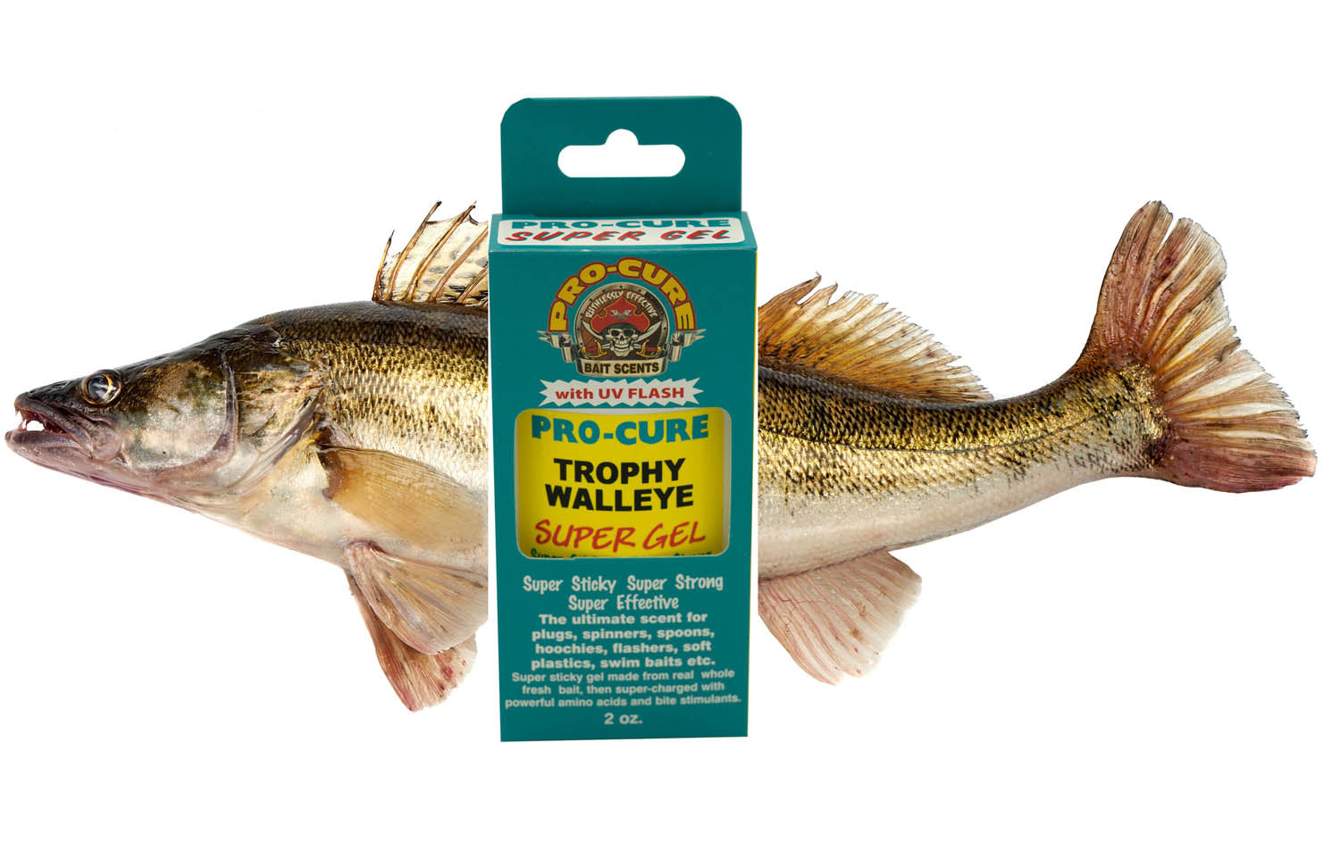 Pro-Cure Walleye Super Gel Scents 2 oz - TACKLE WAREHOUSE AMERICA​