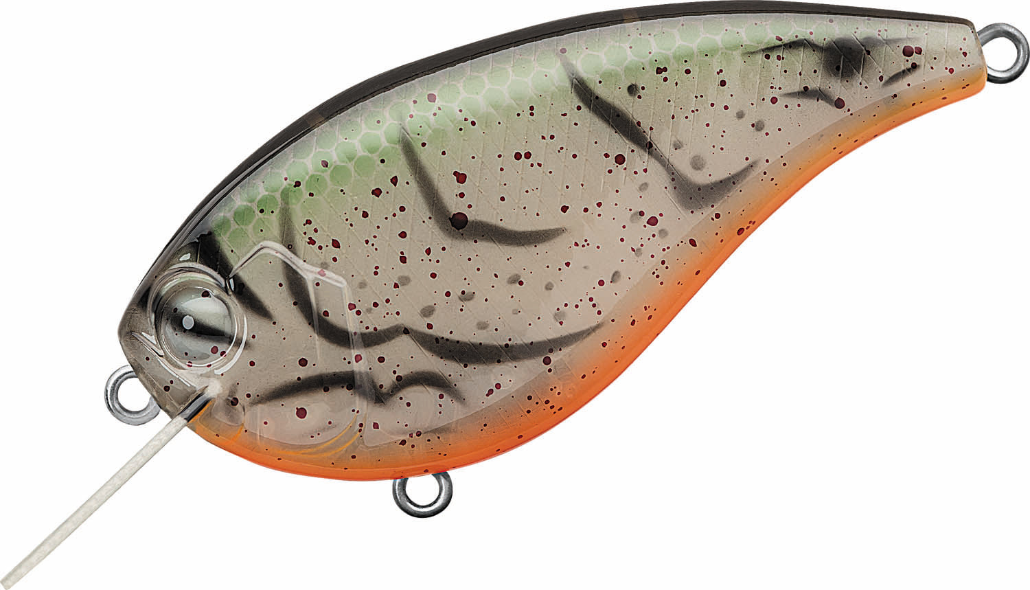 Evergreen International Flat Force 4 Flat-Sided Shallow Diving Crankbait - TACKLE WAREHOUSE AMERICA​