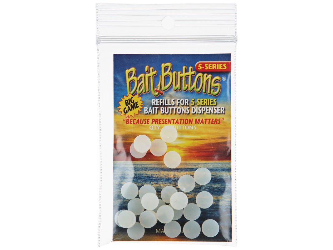 Bait Buttons Big Game Bait Button Refill Buttons 25 pack - TACKLE WAREHOUSE AMERICA​
