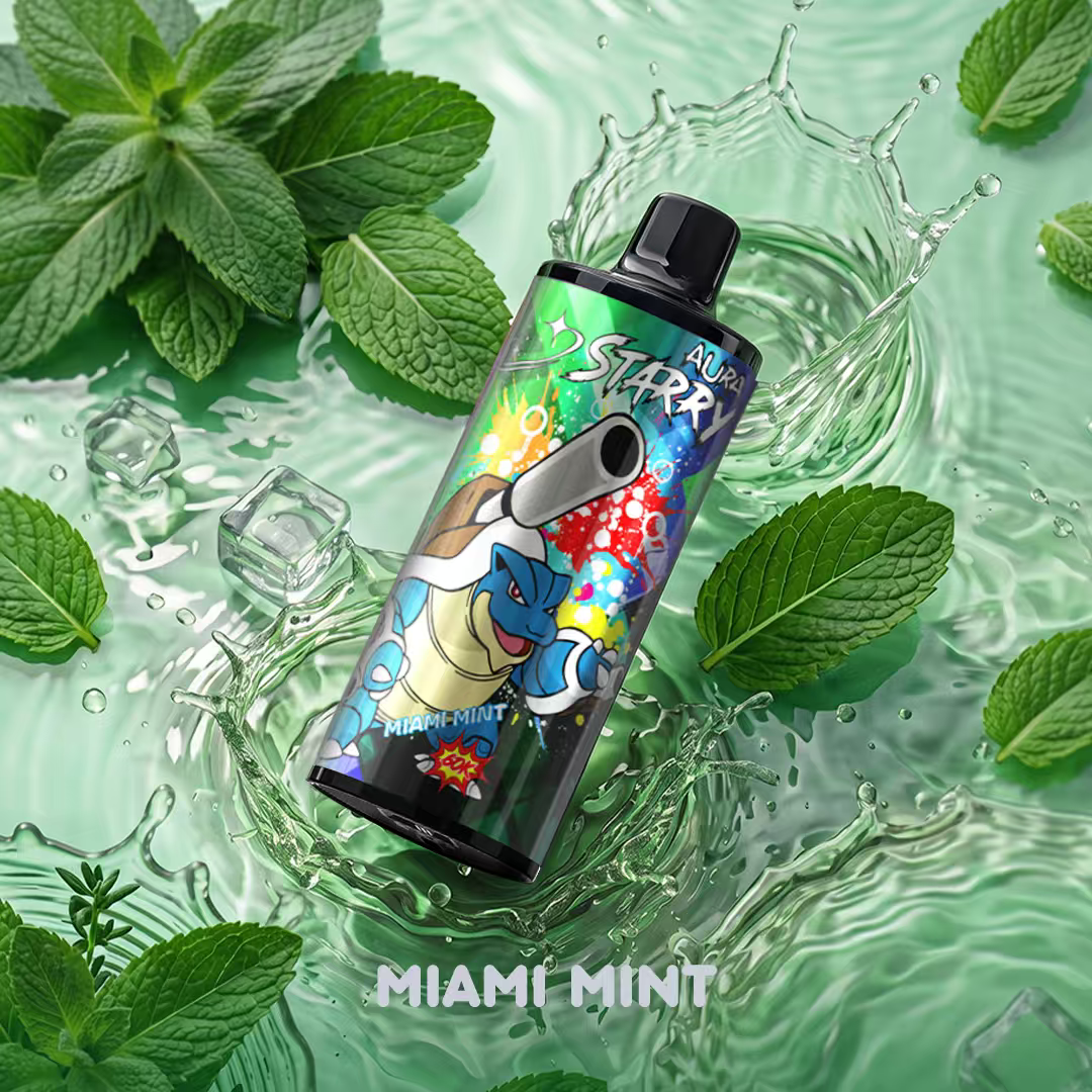 STARRY Crystal 60K Puffs Vape Desechable – 20ml, Mesh Coil, Airflow Ajustable, 600mAh
