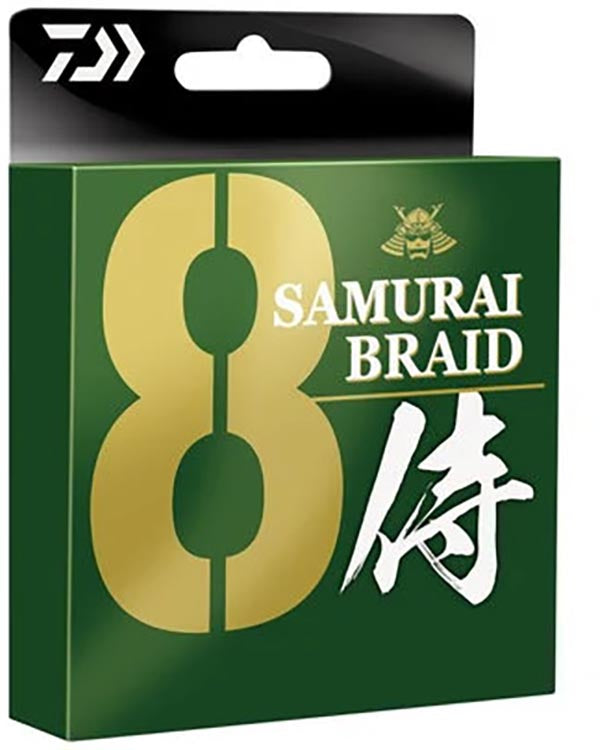 Daiwa Samurai 8 Braid Dark Green Braided Line - 165 YD Spool - TACKLE WAREHOUSE AMERICA​