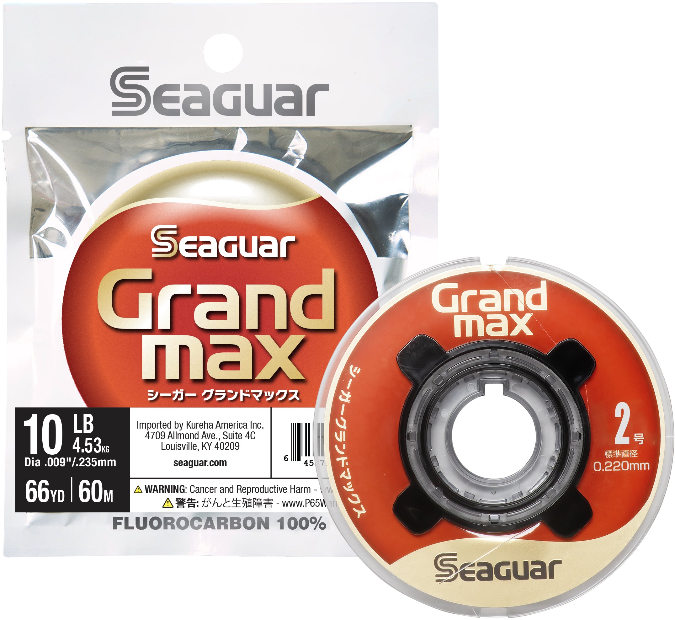 Seaguar JDM Grand Max Leader Material - 66 Yard Spool - TACKLE WAREHOUSE AMERICA​