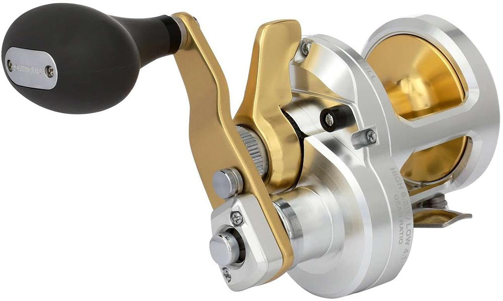 Shimano Talica 2-Speed Lever Drag Conventional Reels - 1st Generation Models - TACKLE WAREHOUSE AMERICA​