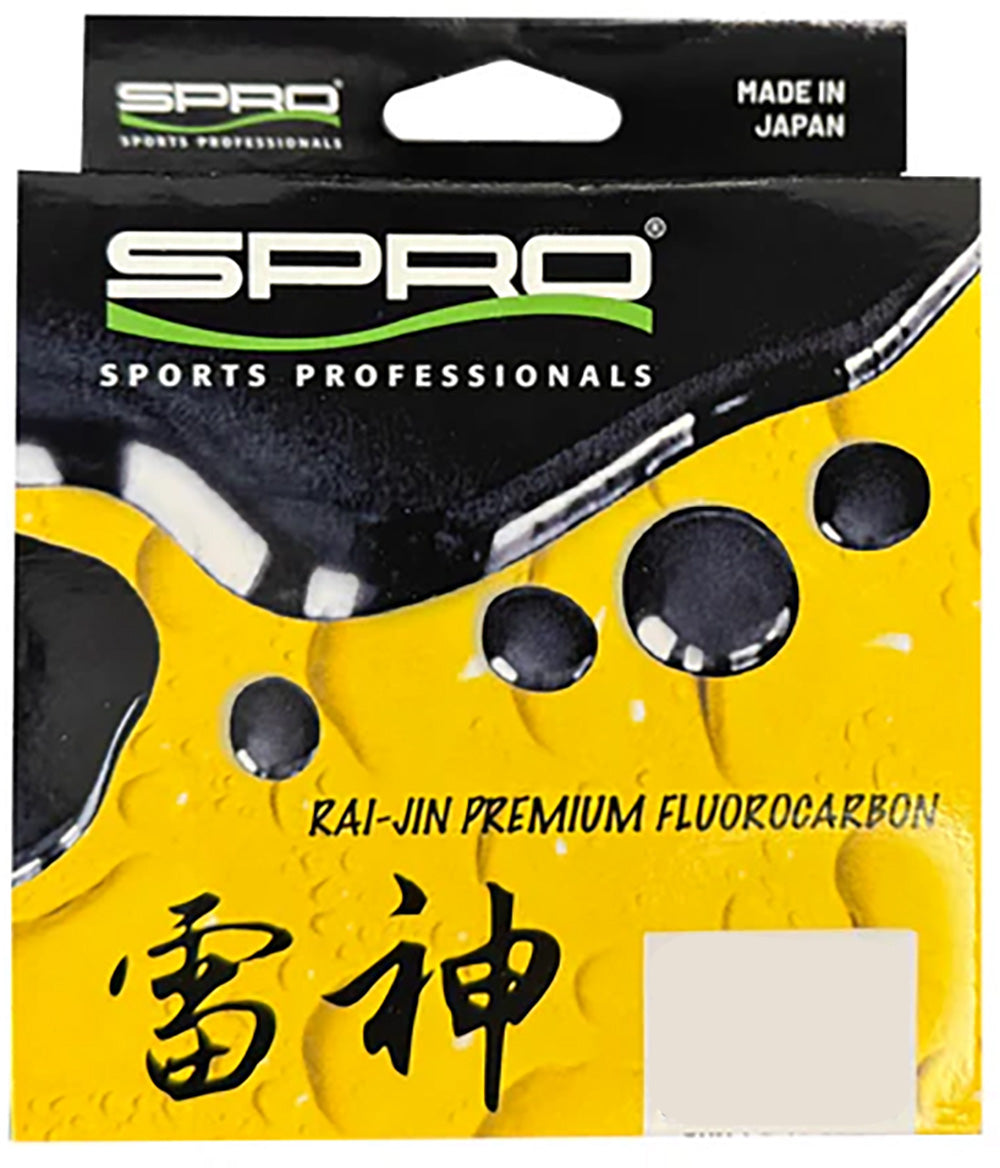 SPRO Rai-Jin Premium Flurocarbon Mainline Bulk Spools - 656 Yard - TACKLE WAREHOUSE AMERICA​