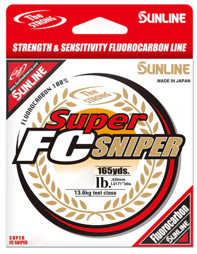 Sunline Super FC Sniper Fluorocarbon 165-200 Yards - TACKLE WAREHOUSE AMERICA​
