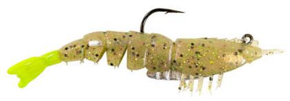 Z-Man EZ ShrimpZ 3 1/2 inch Rigged w/ Mustad Weighted Hook 2 pack - TACKLE WAREHOUSE AMERICA​