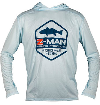 Z-Man Redfish Logo Tech HoodieZ - TACKLE WAREHOUSE AMERICA​