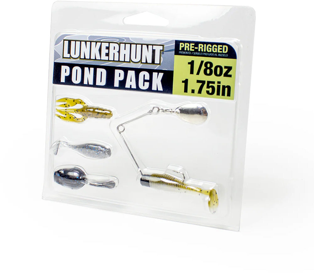 Lunkerhunt Pre-Rigged Pond Packs - TACKLE WAREHOUSE AMERICA​