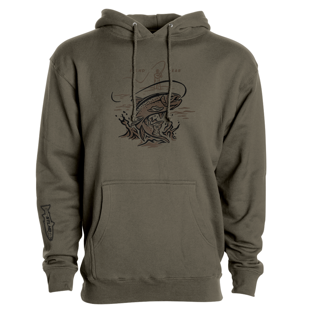 STLHD Men’s Leap Premium Hoodie - TACKLE WAREHOUSE AMERICA​