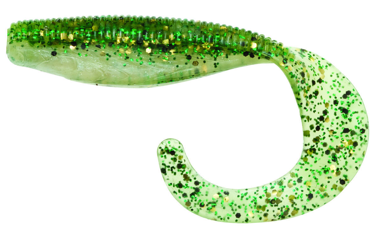 Z-Man StreakZ Curly TailZ 4 inch Soft Plastic Grub 5 pack - TACKLE WAREHOUSE AMERICA​
