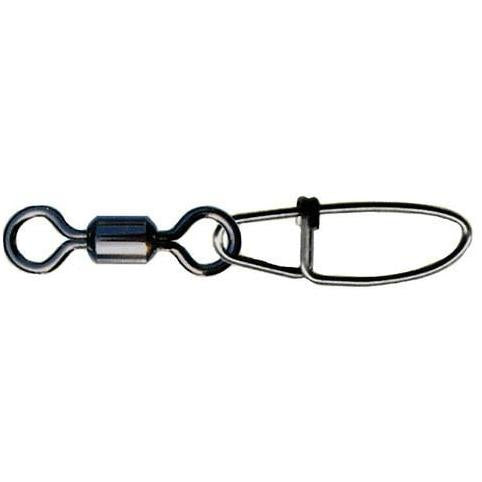 P-Line Single Rolling Barrel Swivel w/ Cross Lock Snap - TACKLE WAREHOUSE AMERICA​