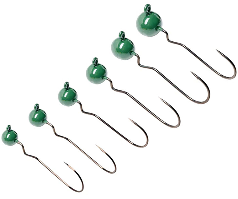 SPRO Skip Gap Round Shaky Head Jighead - 3 Pack - TACKLE WAREHOUSE AMERICA​