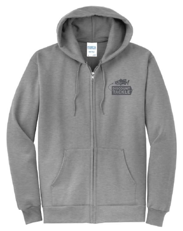 Discount Tackle Zip-Up Logo Hoodie - TACKLE WAREHOUSE AMERICA​