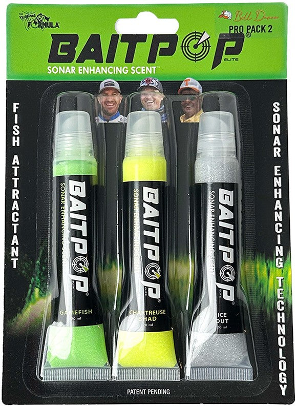 BaitPop Elite Sonar Enhancing Scent With Sparklscales Pro Packs - 3 CT - TACKLE WAREHOUSE AMERICA​