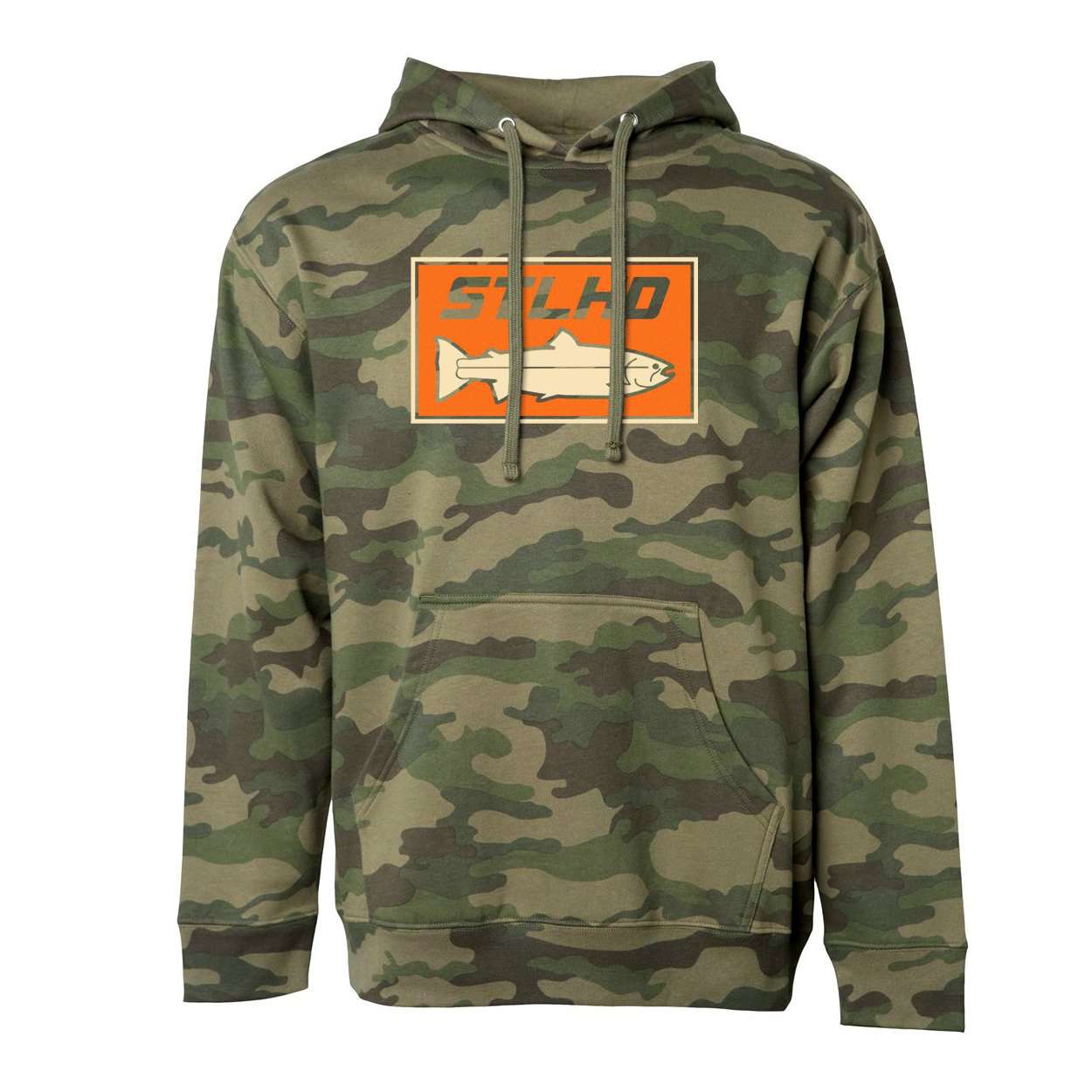 STLHD Men's Woodlands Camo Standard Hoodie - TACKLE WAREHOUSE AMERICA​