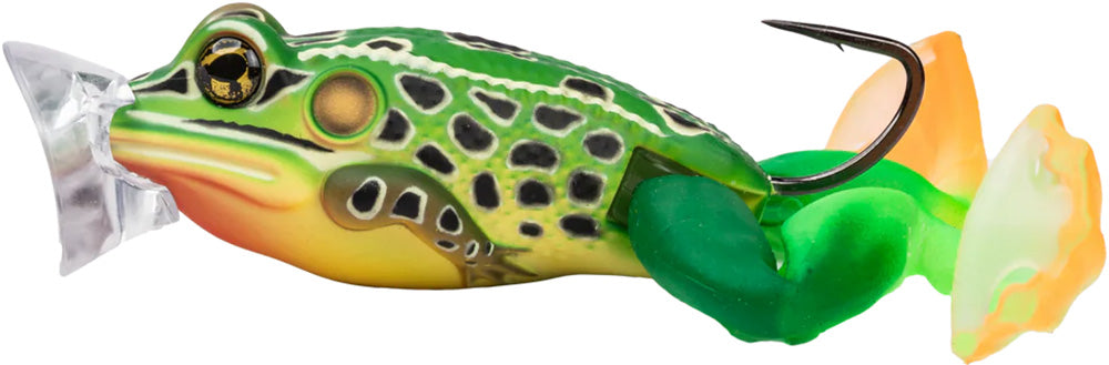 LIVETARGET Ultimate Frog Popper Bait - 2.5 Inch - TACKLE WAREHOUSE AMERICA​