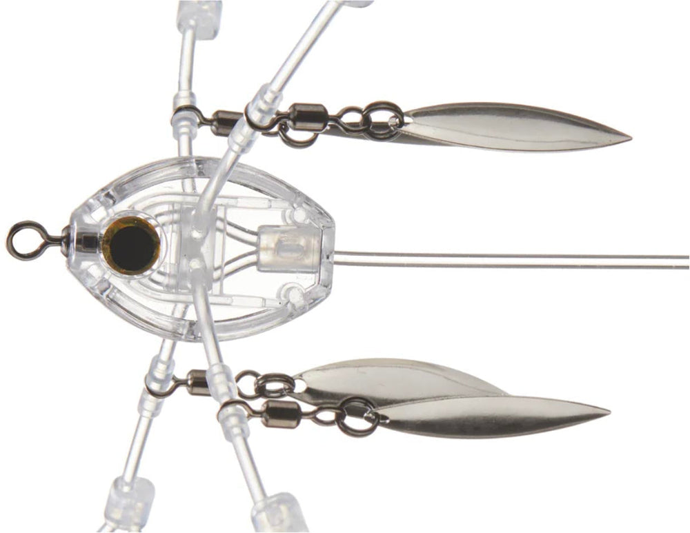 Stealth Lures Clear Stealth Rig - 4 Blade Design - TACKLE WAREHOUSE AMERICA​