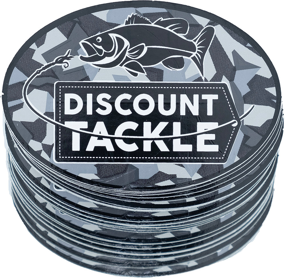 Discount Tackle Bulk Sticker Packs - 100 Count - TACKLE WAREHOUSE AMERICA​