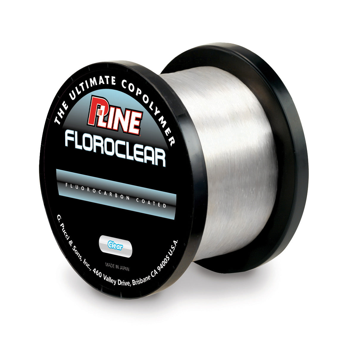 P-Line Floroclear Coated Fluoro 3000 Yard Clear - TACKLE WAREHOUSE AMERICA​