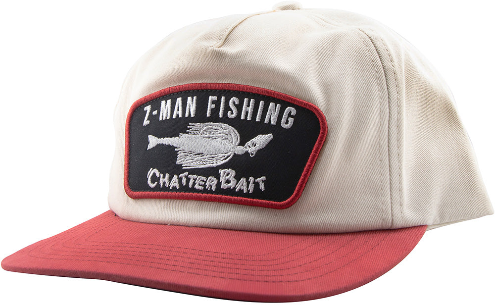 Z-Man Retro Chatterbait Snapback Hatz - Vanilla Ice - TACKLE WAREHOUSE AMERICA​