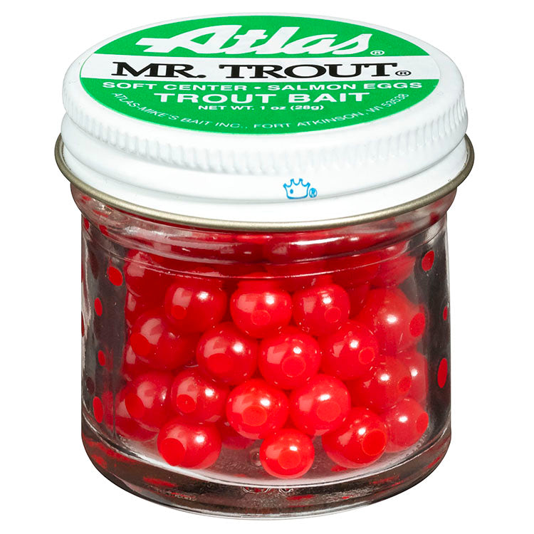 Atlas Mr. Trout Sugar Cured Salmon Eggs - TACKLE WAREHOUSE AMERICA​