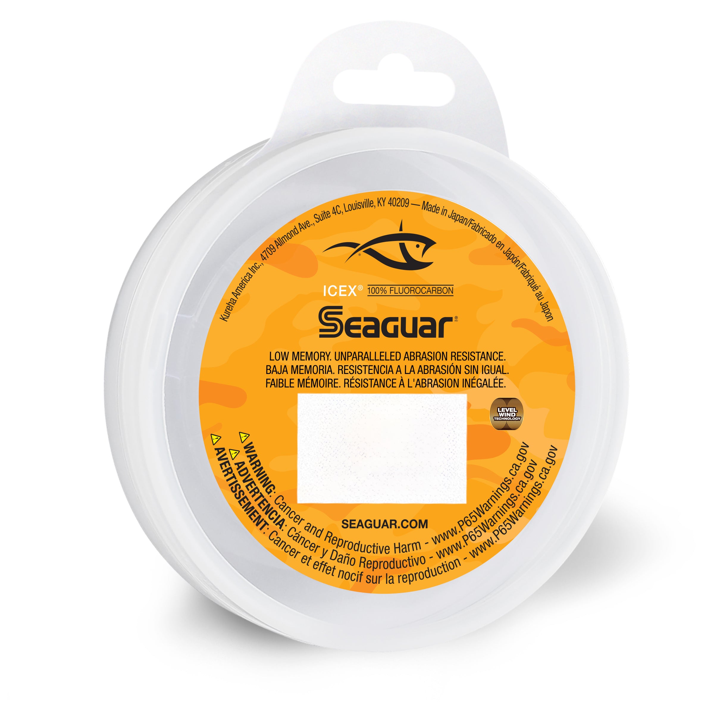 Seaguar IceX Fluorocarbon 50 Yards - TACKLE WAREHOUSE AMERICA​