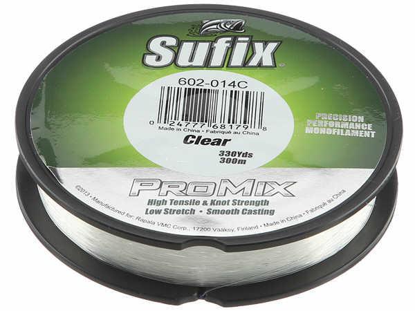 Sufix Pro Mix Clear Monofilament 330 Yards - TACKLE WAREHOUSE AMERICA​